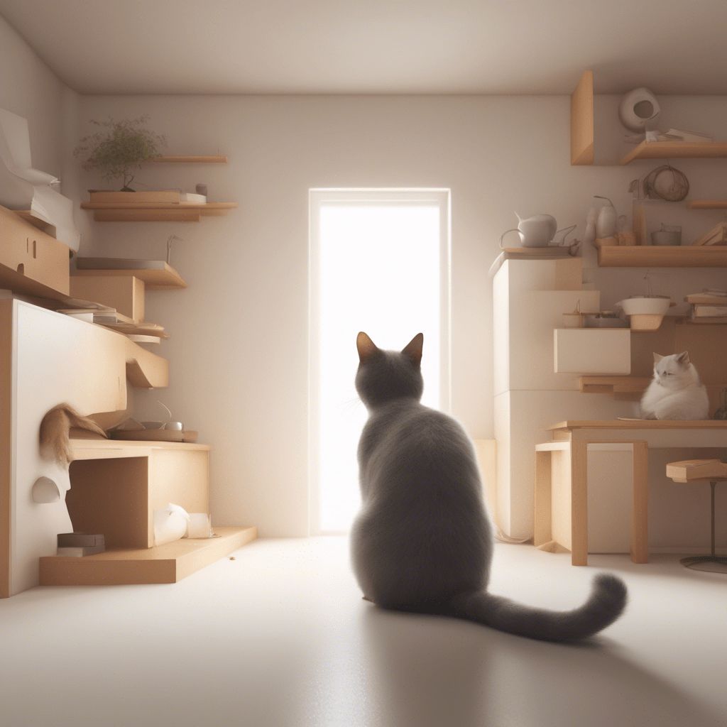 A cat who traveled to a parallel dimension and saw something inexplicable there.