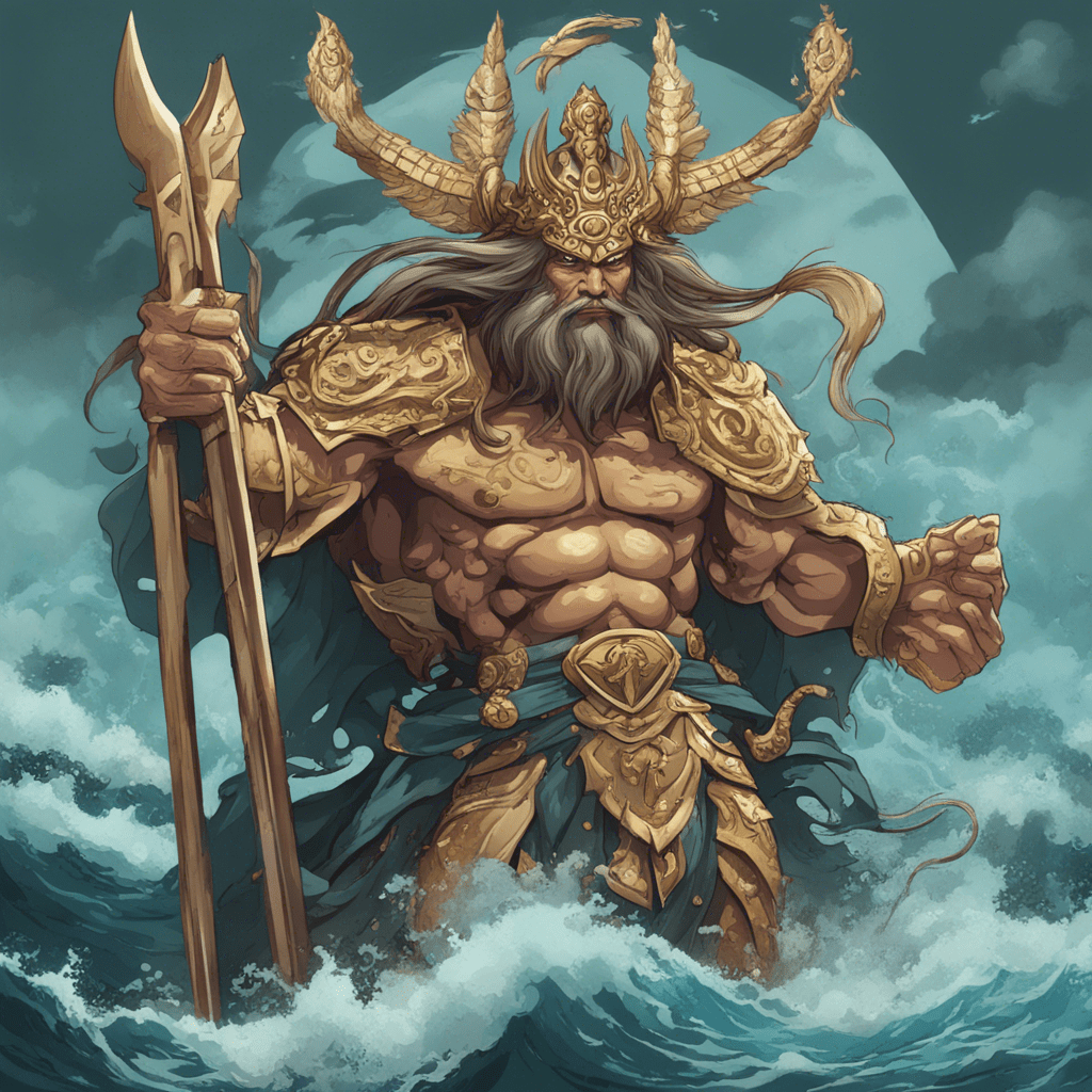 Tan-san god of the sea 
from the movie Battle Continent